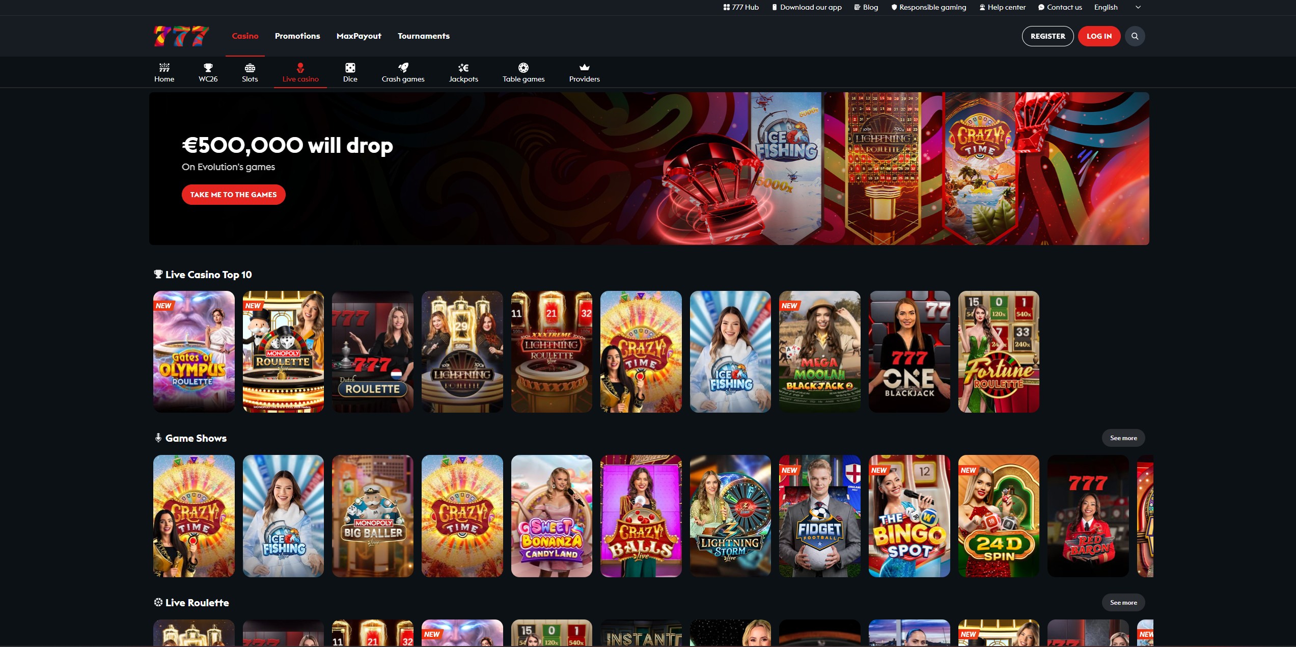 Casino777 screenshot 4